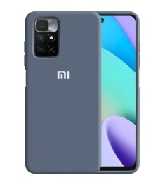 Силикон Original 360 Case Logo Xiaomi Redmi 10 (Серый)
