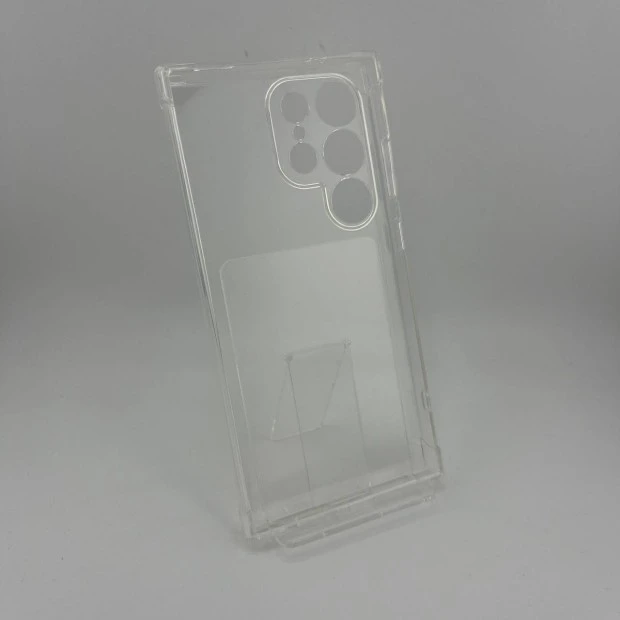Силикон 6D ShutCam Samsung Galaxy S24 Ultra (Прозрачный)