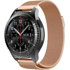 Ремешок Milanese Loop Xiaomi Amazfit / Amazfit Stratos / Samsung Gear S2 / S3 22mm (Rose Gold)