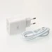 СЗУ-адаптер DC CA-D17 PD 35W (2Type-C) + кабель Type-C - Type-C (Білий) D