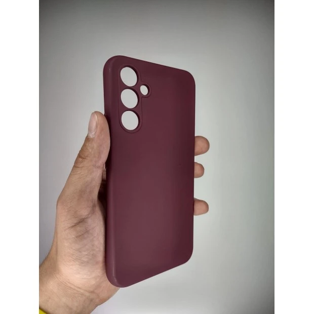 Силікон оригінальний Samsung A54 (ShutCam) (Бордовий)