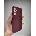 Силікон оригінальний Samsung A54 (ShutCam) (Бордовий)