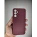 Силікон оригінальний Samsung A54 (ShutCam) (Бордовий)