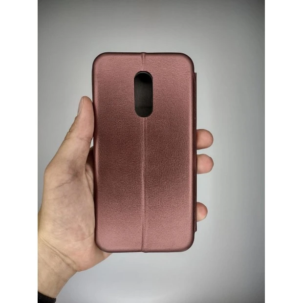 Чохол-книжка Оригінал Xiaomi Redmi 5 Plus (Бордовий)