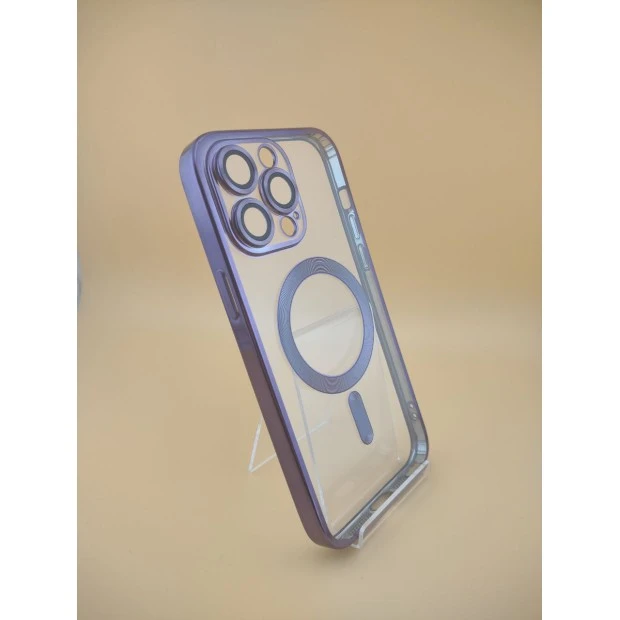 Чехол UMKU Shining with MagSafe Apple iPhone 14 Pro Max (Purple)