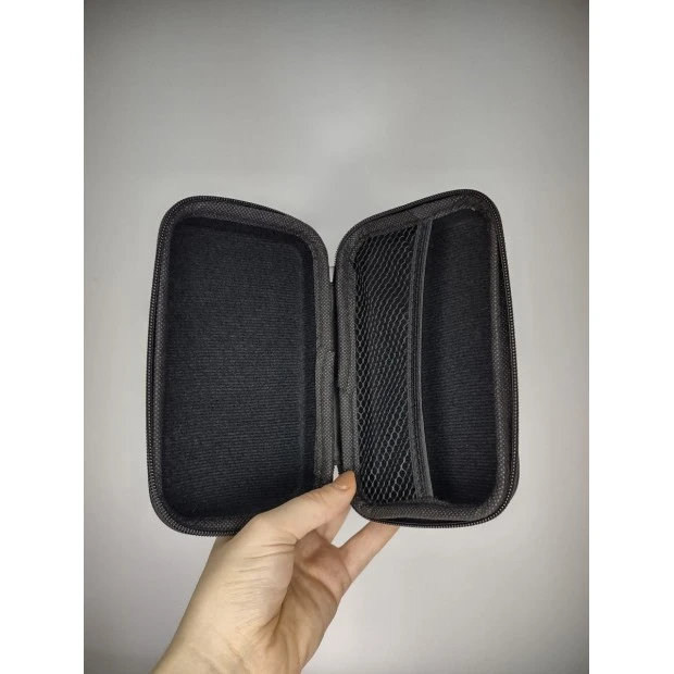 Чехол-органайзер для Powerbank, кабелей и зарядок 17*9*5см (Черный)