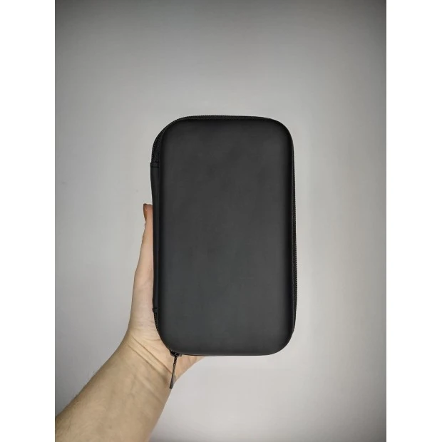 Чехол-органайзер для Powerbank, кабелей и зарядок 17*9*5см (Черный)