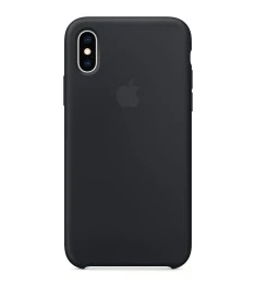 Силикон Original Case Apple iPhone XS Max (07) Black