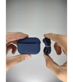 Чохол для навушників Blueo Liquid Silicone Apple AirPods Pro 2 (32) Deep Navy