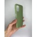 Силіконовий чохол iNavi Color для Xiaomi Poco M5 (фісташковий)