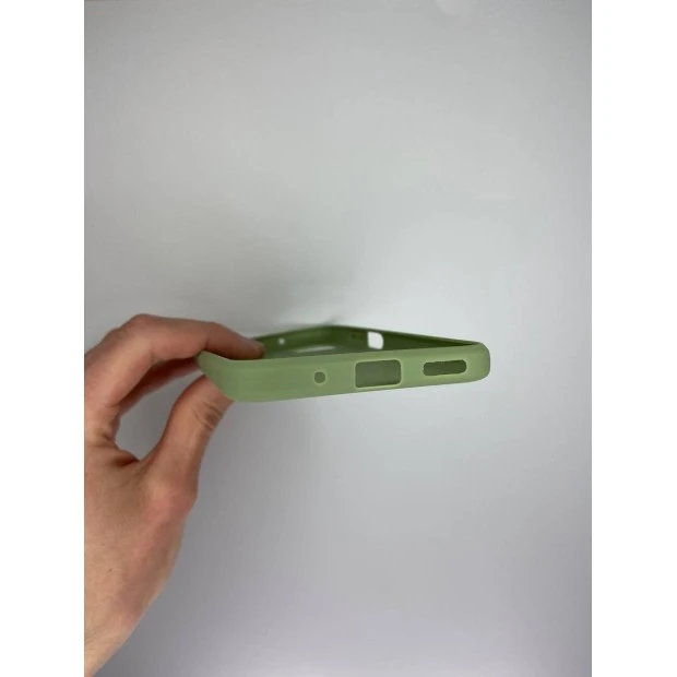Силіконовий чохол iNavi Color для Xiaomi Poco M5 (фісташковий)