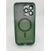 Чехол UMKU Glitter Shining with MagSafe Apple iPhone 15 Pro Max (Green)