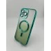 Чехол UMKU Glitter Shining with MagSafe Apple iPhone 15 Pro Max (Green)