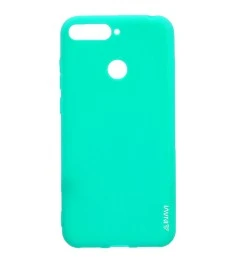 Силикон Multicolor Huawei Y6 (2018) / Y6 Prime / 7a Pro (бирюзовый)