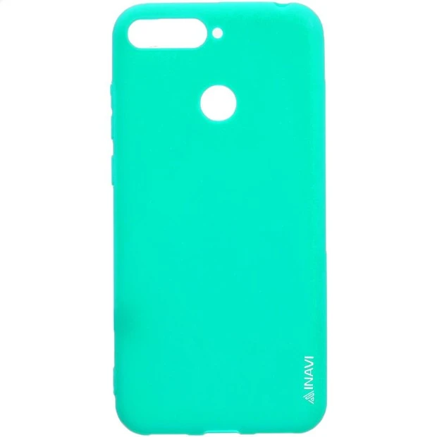 Силиконовый чехол Multicolor Huawei Y6 (2018) / Y6 Prime / 7a Pro (бирюзовый)