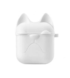 Футляр для наушников Apple AirPods Doggy Case (белый)