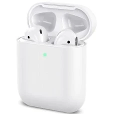 Чехол для наушников Apple AirPods 2 Slim (White)