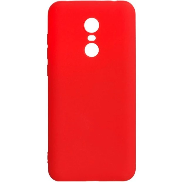 Силиконовый чехол Multicolor Xiaomi Redmi 5 (красный)