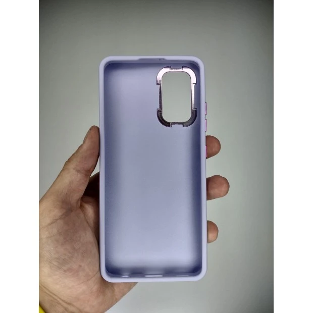 Накладка Metal Camera Samsung Galaxy A32 (2021) (Фиалковый)