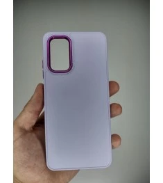 Накладка Metal Camera Samsung Galaxy A32 (2021) (Фиалковый)