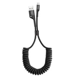 USB-кабель Baseus Eye Spring 2.0A (1m) (Lightning) (Чёрный) CATSR-01