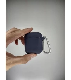 Чохол для навушників Blueo Liquid Silicone для Apple AirPods 1  /  2 (09) Темно-..