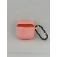 Чохол для навушників Full Silicone Case Apple AirPods 4 (36) Candy Pink