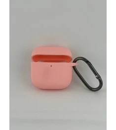 Чохол для навушників Full Silicone Case Apple AirPods 4 (36) Candy Pink