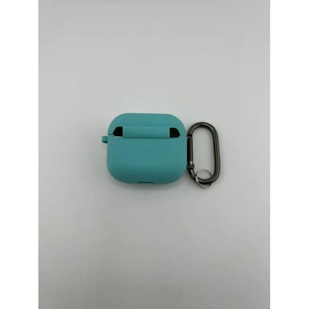 Чехол для наушников Full Silicone Case with Microfiber Apple AirPods 3 (23) Sea Blue