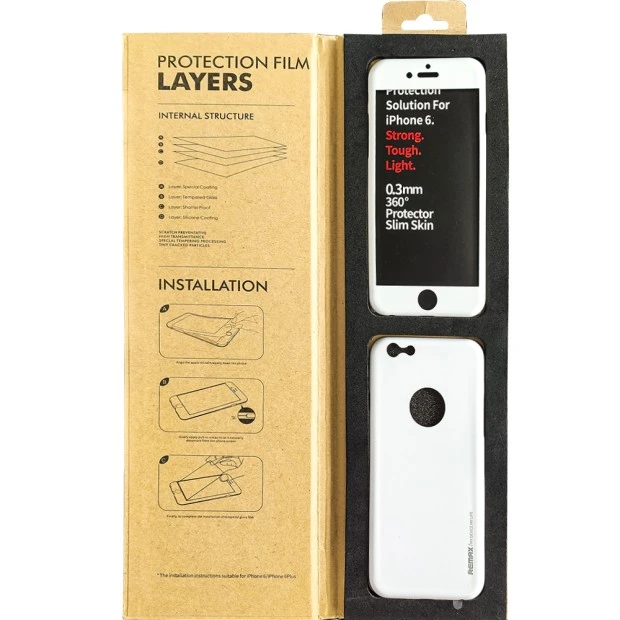 Чохол Remax Slim Skin 360 Apple IPhone 6 / 6s (White)