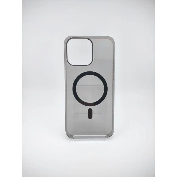 Чехол Clear Case Premium with MagSafe Apple iPhone 15 Pro Max (Black)