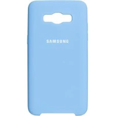 Силиконовый чехол Original Case Samsung Galaxy J5 (2016) J510 (Голубой)