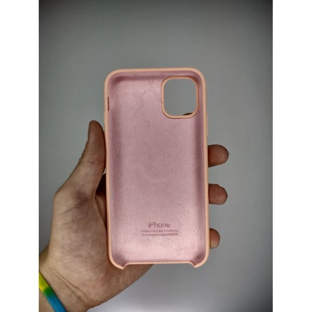 Силіконовий оригінальний чохол Apple iPhone 11 (грейпфрут)