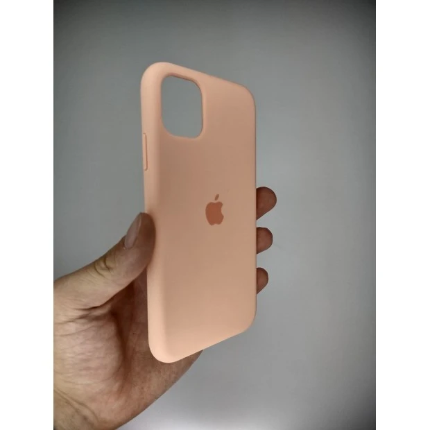 Силіконовий оригінальний чохол Apple iPhone 11 (грейпфрут)