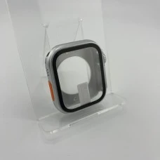 Чехол-кейс с дизайном Watch Ultra для Apple Watch 45mm (Silver)