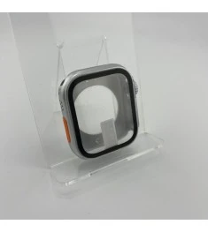 Чохол-кейс з дизайном Watch Ultra для Apple Watch 45mm (Срібний)