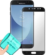 Стекло 5D Ceramic Samsung Galaxy J7 (2017) J730 Black