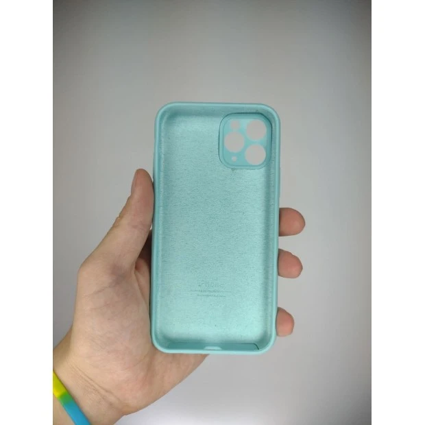 Силіконовий Original RoundCam чохол для Apple iPhone 11 Pro (23) Морський Синій