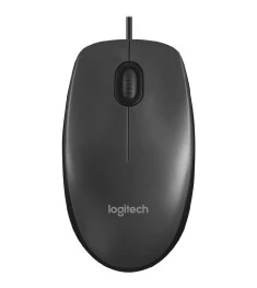 Мышь проводная Logitech M100r (Чёрный)