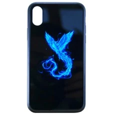 Накладка Luminous Glass Case Apple iPhone XR (Phoenix)