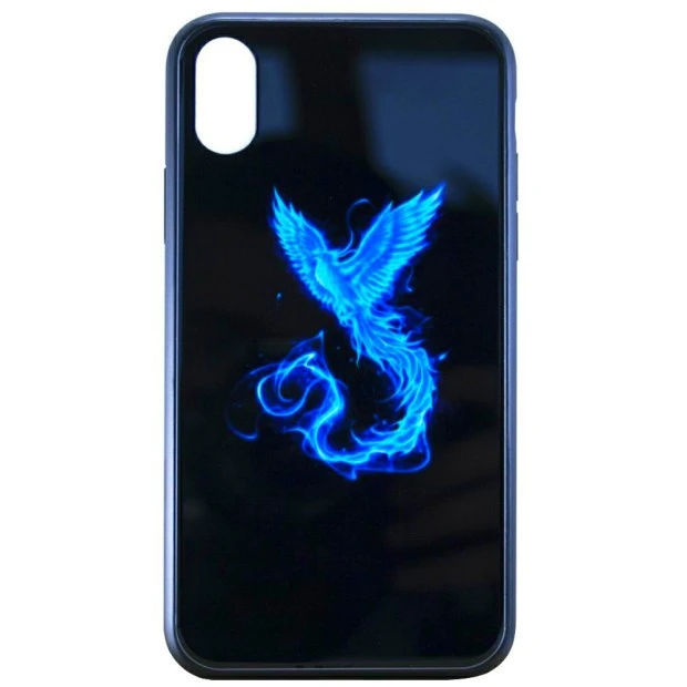 Накладка Luminous Glass Case Apple iPhone XR (Phoenix)