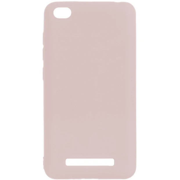 Силиконовый чехол iNavi Color Xiaomi Redmi 4a (персик)