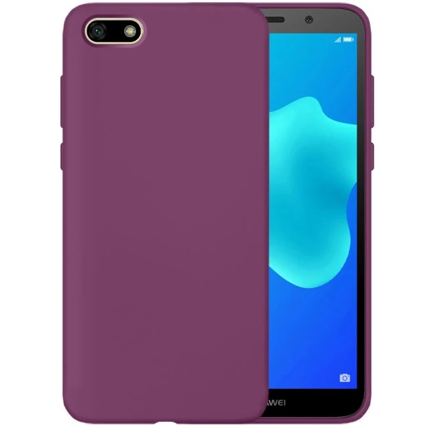 Силіконовий чохол Original 360 для Huawei Y5 Prime (2018) (Фіолетовий)