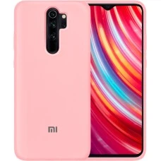 Силикон Original 360 Case Logo Xiaomi Redmi Note 8 Pro (Розовый)