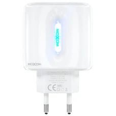 СЗУ-адаптер Moxom HC-60 + Type-C-кабель (Белый)
