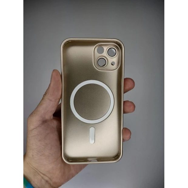 Накладка ColorPlus Armor Camers Magsafe Apple IPhone 13 (Gold)