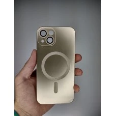 Накладка ColorPlus Armor Camers Magsafe Apple IPhone 13 (Gold)