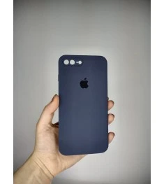 Силикон Original Square RoundCam Case Apple iPhone 7 Plus / 8 Plus (09) Midnight..