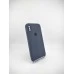 Силіконовий чохол оригінальний квадратний RoundCam для Apple iPhone X / XS (09) Midnight Blue Силіконовий чохол оригінальний квадратний RoundCam для Apple iPhone X / XS (09) Midnight Blue