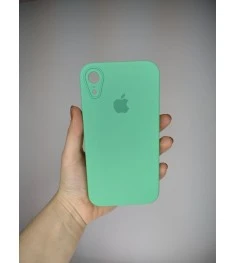 Силикон Original RoundCam Case Apple iPhone XR (49) Aquamarine
